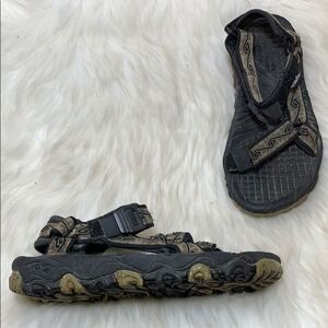 Teva Classic Valkyrie Hiking Sandals Sz 6 Wide